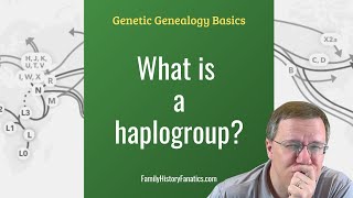 What is a Haplogroup  Genetic Genealogy Explained [upl. by Aimej]