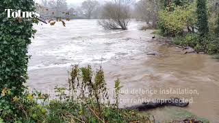 Totnes Rain Storm Bert [upl. by Heiner]