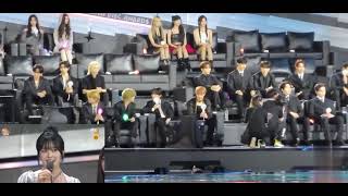 240106 GDA Idol Reaction IVE Best Digital Song  38th Golden Disc Awards [upl. by Ellswerth]