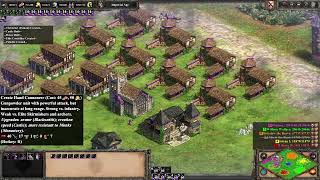 Burgundian Assault  Age of Empires 2 Definitive Edition [upl. by Ardnuasal]