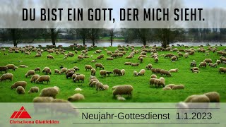 NeujahrsGottesdienst vom 01 Januar 2023 [upl. by Kilmarx]