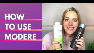 How To Use Modere Products [upl. by Onej]