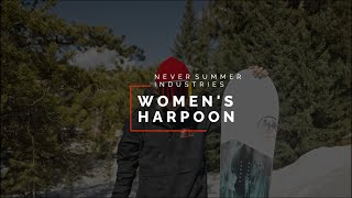 2022 Womens Harpoon Snowboard  Never Summer Industries [upl. by Rutherford]