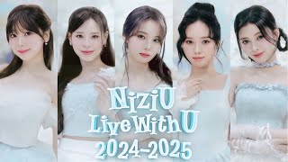 「NIZIU Live with U 2024  2025」TEASER 1 Winter Wonderland Concept OFFICIAL GOODS 241019  Review [upl. by Obla]