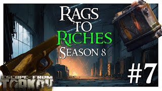 Feeling like a spy with a PISTOL  Escape from Tarkov Rags to Riches S8 E7 [upl. by Anolahs]