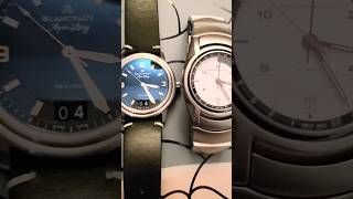 blancpain leman aqua lung grande date ultra slim and bmw f1 williams gmt eta 2893 [upl. by Nonnahsal]