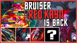 𝙉𝙀𝙒 BEST RED KAYN BUILD  RUNES [upl. by Horne233]