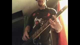 Anthrax  Caught in a Mosh Bass Cover [upl. by Hercules]