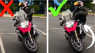 Master The Art Of Uturning Any Motorcycle With These Simple Tips [upl. by Nilrev818]