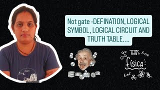 ALL About Not Gate Explanation with Logicle symbol truth tableCircuit PriyankaGupta9172 [upl. by Loginov]