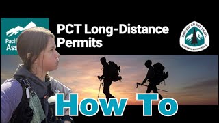 Pct Permit Process With a Partner  2024 Thru Hike [upl. by Asamot]