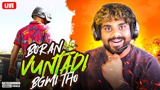 Battlegrounds Mobile India Live Telugu  Squad Vs Squad 😂 Gameplay  Sahara YT [upl. by Hummel401]