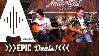 Epiphone Masterbilt Epic Deal For The Blues Boys [upl. by Yebloc]