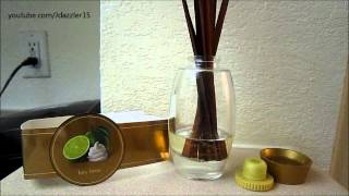 Yankee Candle Review Keylime Reed Diffuser [upl. by Adnema]