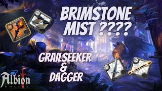 Albion Online  Brimstone New Build  2v2 MIST ONE SHOT COMBO  Grailseeker amp Dagger albiononline [upl. by Clymer]