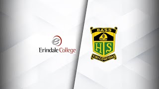 Peter Mulholland Cup 2024  Erindale College v Bass HS  Full Match Replay  Semi Final [upl. by Lleinnad]