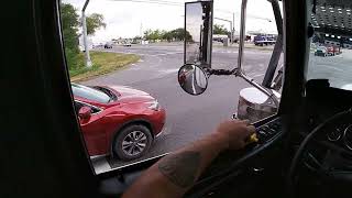 Peterbilt 389 Car Hauling POV [upl. by Akienat813]