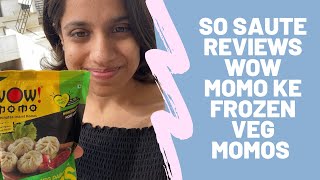 Frozen momos review  wow momos review  frozen momos recipe  instant momos readymade momos recipe [upl. by Nealy748]