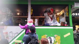 Basler Fasnacht 2016  Cortege Waggis Mittwoch [upl. by Isoais]