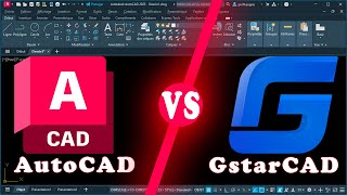 Tutoriel Complet GstarCAD Vs AutocCAD [upl. by Wasson51]