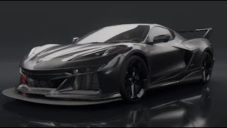 Corvette ERay Wide Body  Blackout Kit  Forza Motorsport 8  ERay [upl. by Aleron85]