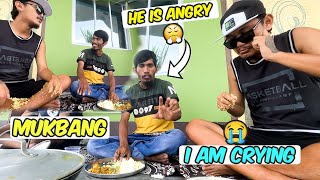 Mukbang with Sukur Ali and He angry inglishmaker [upl. by Ecinrev]