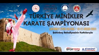 TÜRKİYE MİNİKLER KARATE ŞAMPİYONASI [upl. by Oratnek]