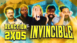 WERE BACK With More Invincible  2x5 quotThis Must Come as a Shockquot  Normies Group Reaction [upl. by Hgielah]