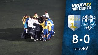 UNDER 17  Città di Taormina vs Tyrrenium Club [upl. by Ynalem809]