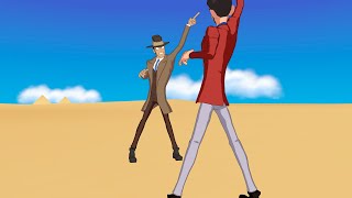 Lupin X Zenigata The New Empire Dance off scene [upl. by Denten]