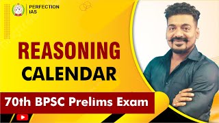 Calendar Abhishek Raj civilserviceexam 70thbpscprelims math calendar [upl. by Nereil781]