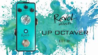 【RevoL effects】UP OCTAVER EOT01 オクターバー エフェクター [upl. by Aihsekan]