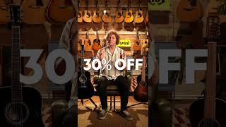 And so it begins 7 awesome guitars 4 awesome decreasing discount 1530 off at your own risk 🎸🫡 [upl. by Neau]