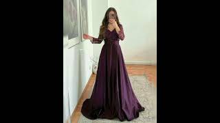 Silk dress maxi style long frock weddingparty wear fancy dress long2024videoshortvideo [upl. by Nueormahc501]