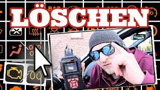 🔴FEHLER IM AUTO AUSLESEN  LÖSCHEN ⭐⭐OBD2 LESEGERÄT TEST REVIEW DEUTSCH [upl. by Alyakcim]