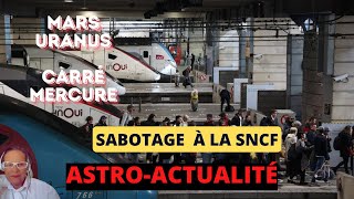 Urgent La SNCF SabotageMercure Carré Mars Uranus [upl. by Yaras]