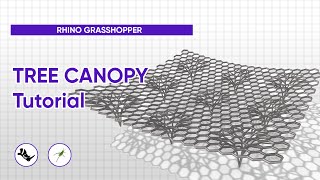 Tree Canopy  Rhino Grasshopper Tutorial [upl. by Hilten]