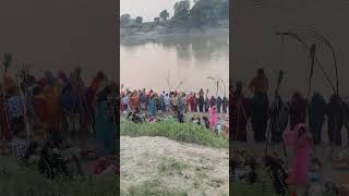 India ka sabse bada tyohar chath puja indalgorakhpuriya poojanishadofficial shorts viralvideo [upl. by Yakcm]