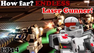 The Lackluster Laser Gunner How far ENDLESS  EP14  Tower Defense X [upl. by Michaelina]