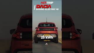 Dacia Spring Electric 45 The Compact EV for City Drives EVreview acttrip سيارةكهربائية [upl. by Leanor363]