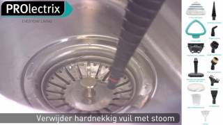 Prolectrix 12 in 1 Steam Cleaner Dutch [upl. by Sirronal]