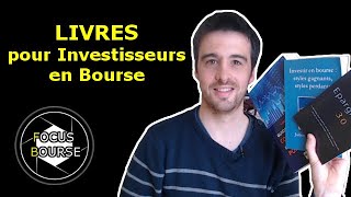 Mes CONSEILS de LIVRES sur linvestissement boursier [upl. by Aneris]