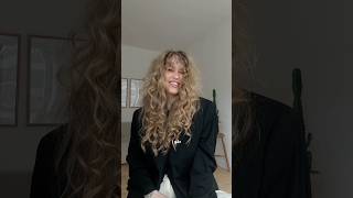 Fra glat til Shakira garn💗 hvorfor blev jeg ikke født med krøller🥲 tutorial [upl. by Nyrrad]