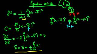 Estimating the population variance from a sample  part two [upl. by Ocsic]