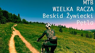 EMTB Rajcza  Wielka Racza Beskid Żywiecki szlak graniczny 45 km 1600 przewyższenia Focus Jam 2 [upl. by Merceer]