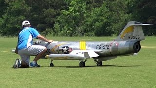 Giant Rc F104 Starfighter [upl. by Faulkner647]