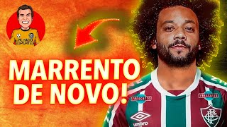 MARCELO DO FLUMINENSE MOSTROU SER MARRENTO E ARROGANTE DE NOVO PENA QUE A MÍDIA BABA O OVO DELE [upl. by Butta522]