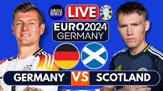 🔴GERMANY vs SCOTLAND LIVE  EURO 2024  EURO 2024 LIVE  FREE MATCH HIGHLIGHTS [upl. by Durstin]