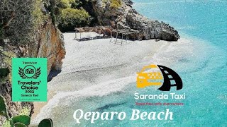 Qeparo beach albania sarandataxi visitalbania tours transportservice [upl. by Bohlen]