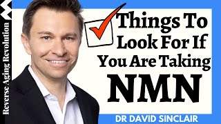 THINGS To Look For If You Are Taking NMN  Dr David Sinclair Interview Clips [upl. by Desdemona966]